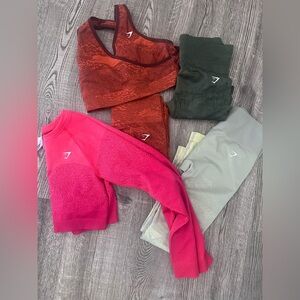 GYMSHARK women’s small Activewear bundle